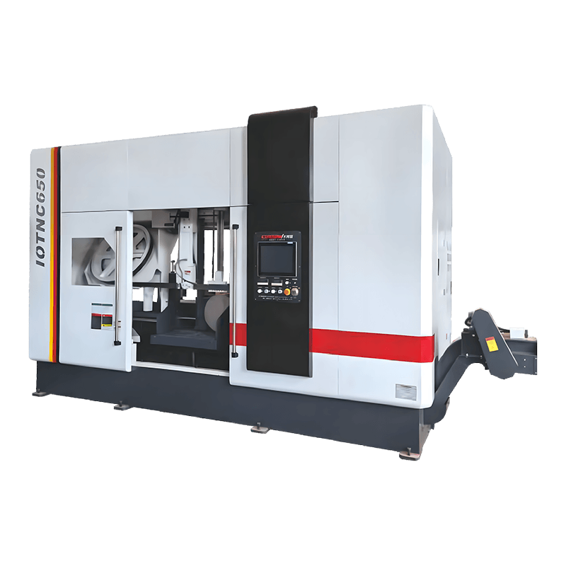 IOTNC650 Volautomatische metalen lintzaagmachine met hoge snelheid en variabele frequentie