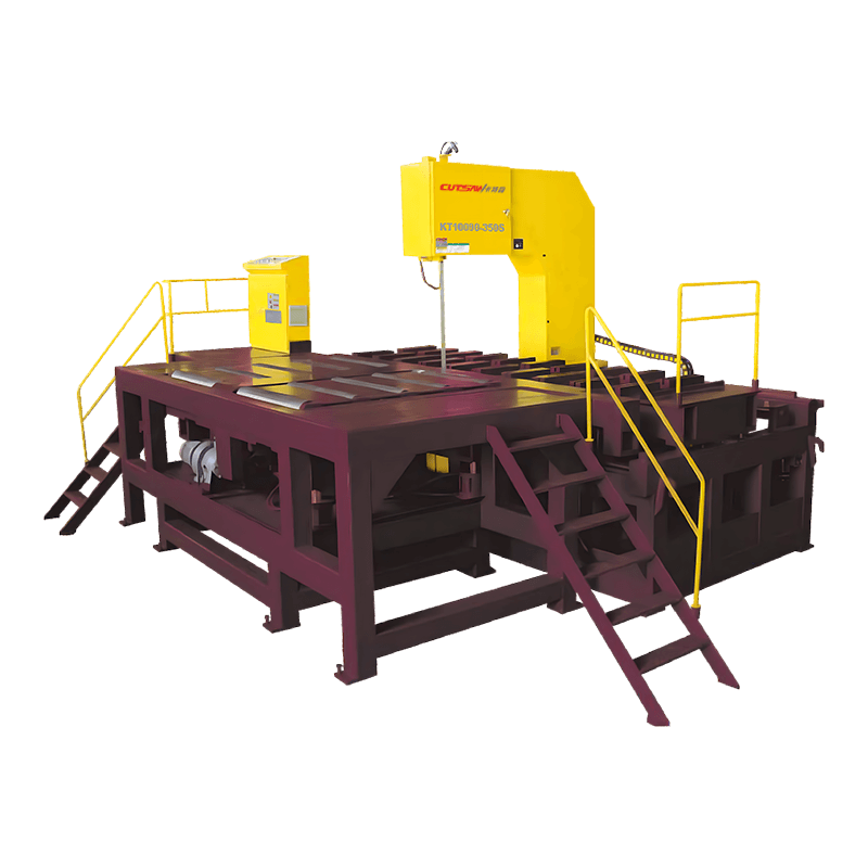 KT10090-350S Verticale metaalbandzaagmachine voor het zagen van staal