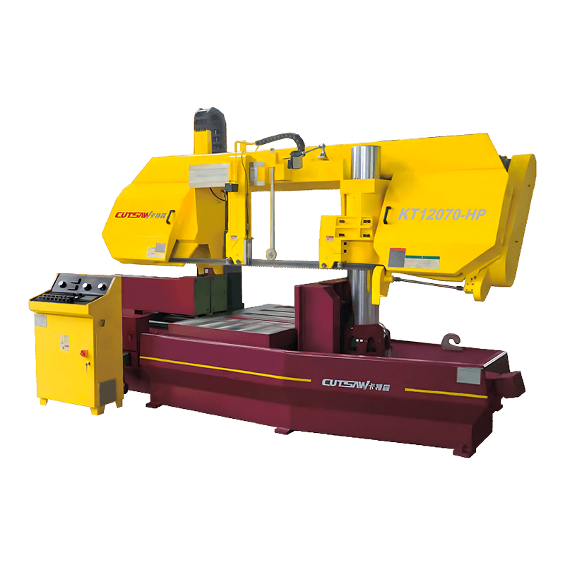 KT12070-HP Zware dubbele kolombandzaagmachine