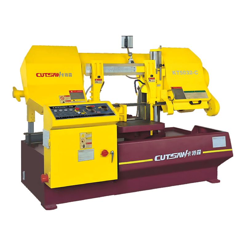 KT5032-C Horizontale semi-automatische lintzaagmachine voor metaal
