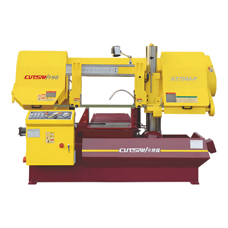 KT7040-P Semi-automatische lintzaag Pijpsnijmachine Metaalbandzaagmachine